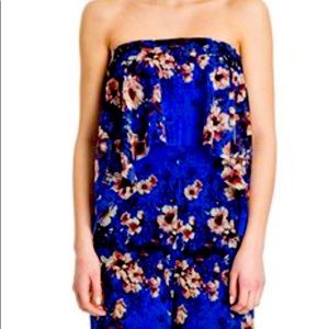 Fuzzi blue jumpsuit size 6